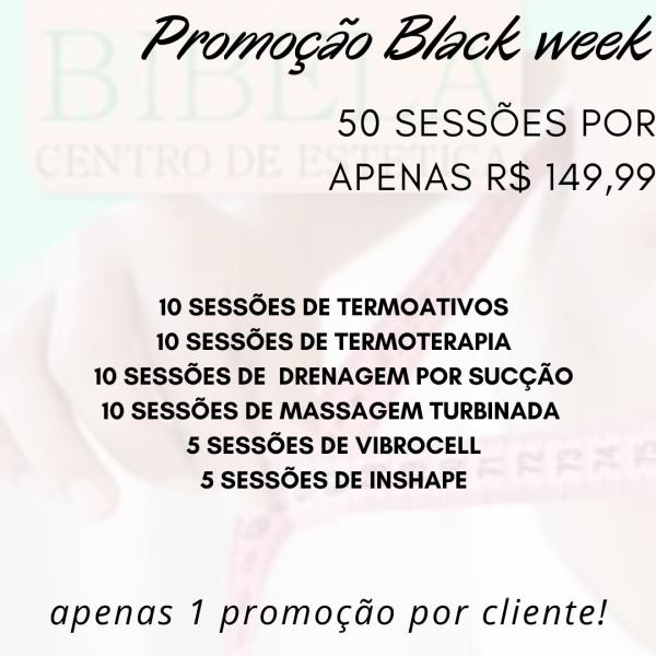 Black week ( 50 sessões)