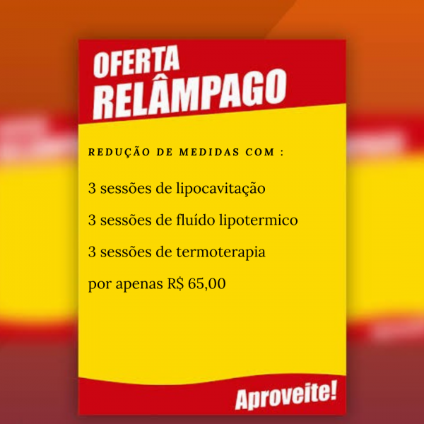 Redução de medidas com lipocavitação