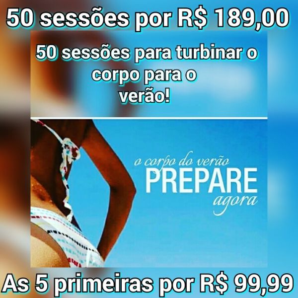 Prepare o corpo para o verão (50 sessões)