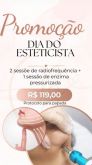 Promoção dia do esteticista