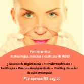 Tratamento facial para atenua manchas , linha de expressão e marcas de acne