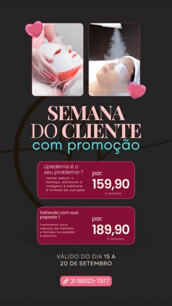 Semana do cliente ( lipedema é o seu problema?)