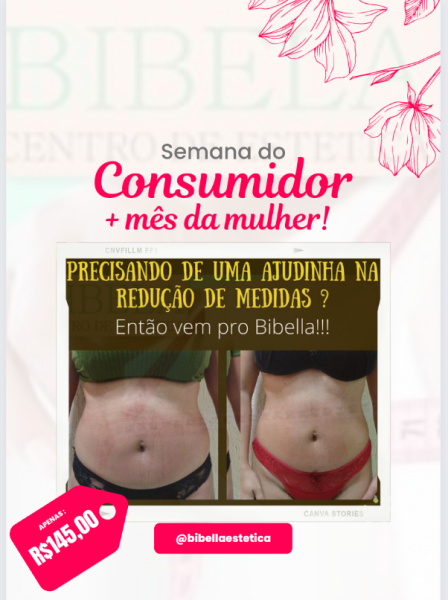 Semana do consumidor + mês da mulher!