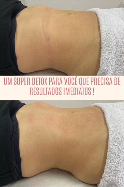 Um super Detox com resultado imediato!!!