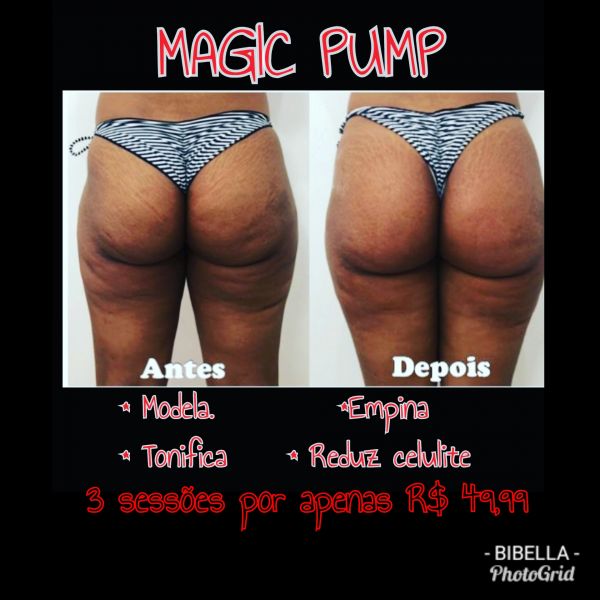 3 sessões de Magic Pump