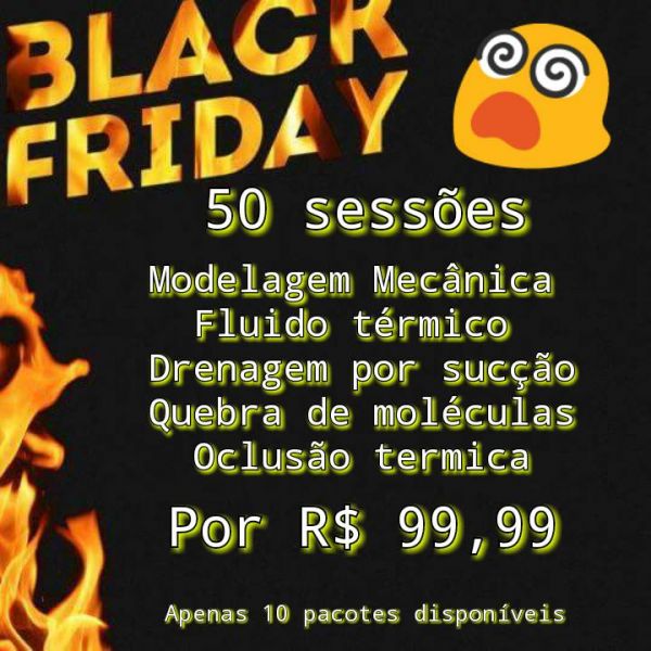 50 sessões só no Black friday