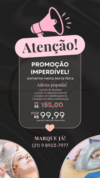 Promoção de sexta adeus papada