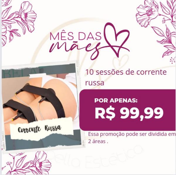 10 sessões de corrente russa