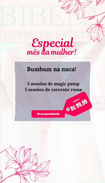 Especial mês da mulher ( up bumbum)