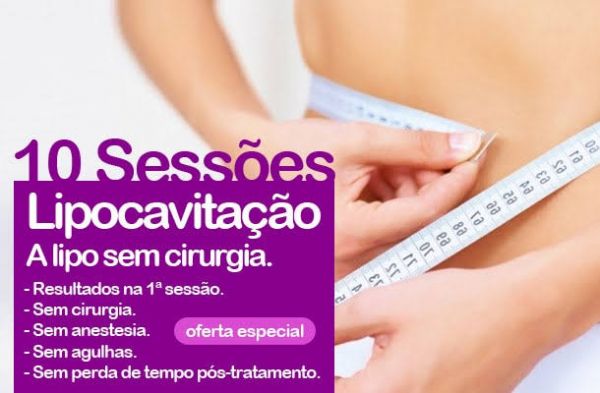 Lipocavitação + corrente russa