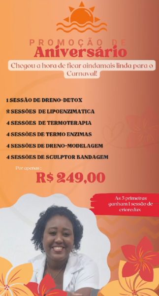 Promoção de aniversário ( pré Carnaval 1)