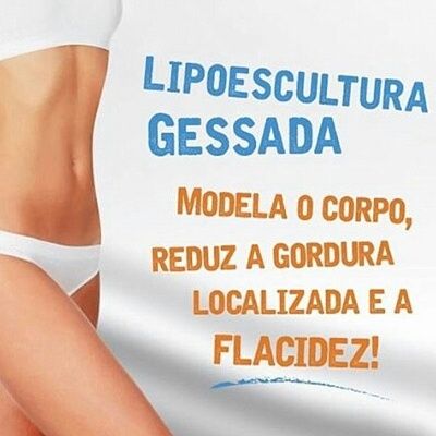 Lipoescultura Gessada (as 5 primeiras desconto especial)