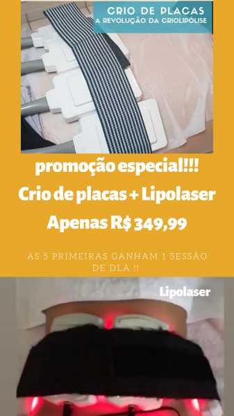 Crio de placas + Lipolaser