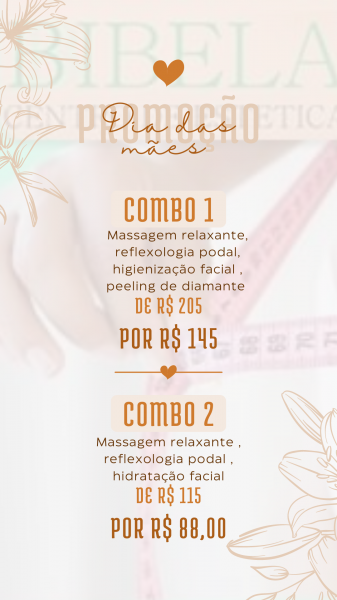 Presente especial dia das mães! ( combo relaxante 1)