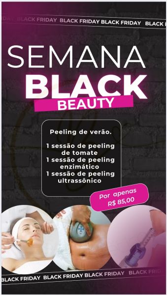 semana Black beauty ( tratamento facial )