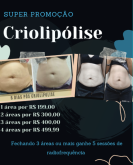4 áreas de criolipólise