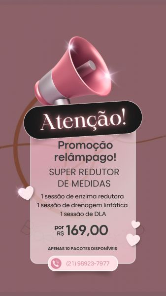 Super redução de medidas
