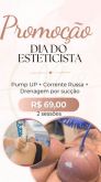 Promoção dia do Esteticista