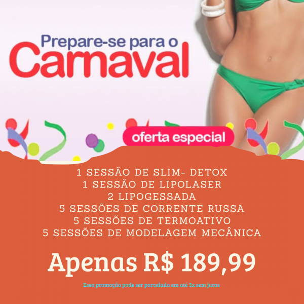 Prepare-se para o carnaval