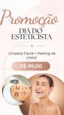 Promoção dia do esteticista
