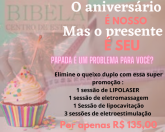 super promoção de aniversário ( papada )