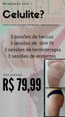 Elimine celulite com heccus