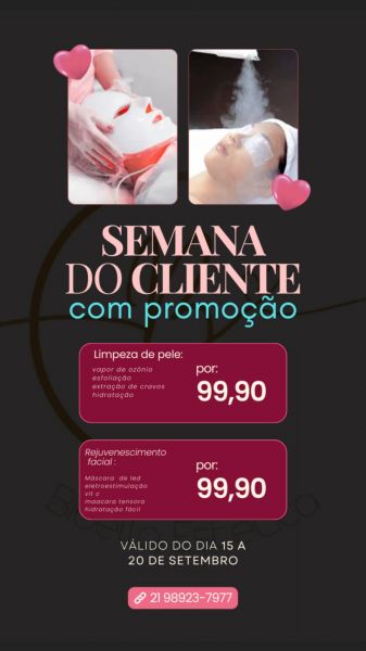 Semana do cliente ( rejuvenescimento facial )