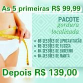 Super promoção de Quarta com lipocavitaçao