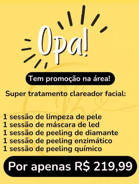 sábado tem promoção