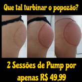 Que tal turbinar o popozão?